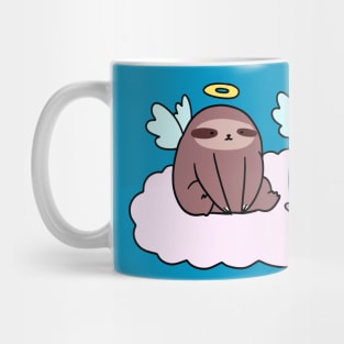 Sloth and Cat Angels Mug